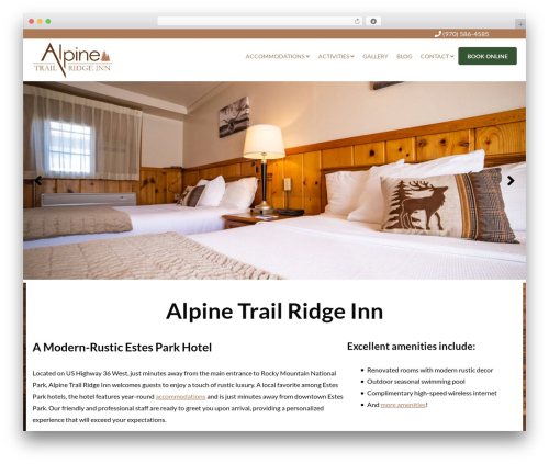 Theme WordPress RezTheme - Base Theme - alpinetrailridgeinn.com