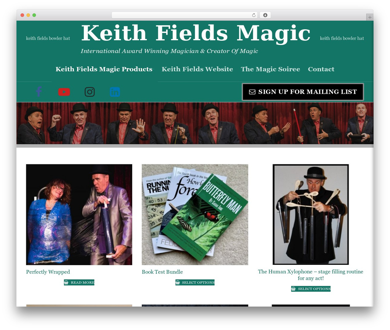Theme WordPress Customify - keithfieldsmagic.com Theme WordPress Customify - keithfieldsmagic.com