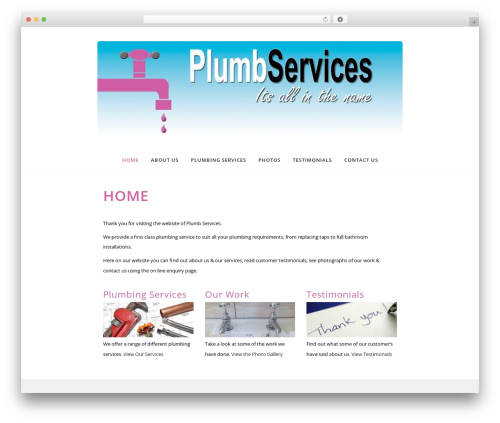 Theme WordPress Soffia - plumbservicesuk.com
