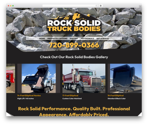 Brain carousel WordPress plugin - rocksolidtruckbodies.com