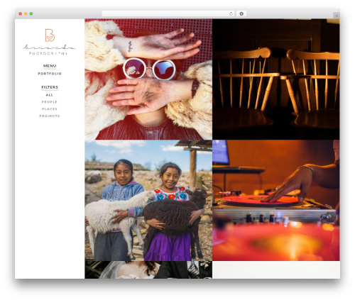 WordPress theme HyperX - briandasuarez.com