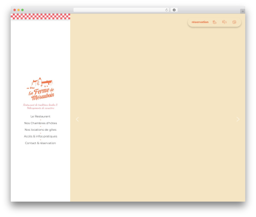 WordPress theme LaBase - mesauboin.fr