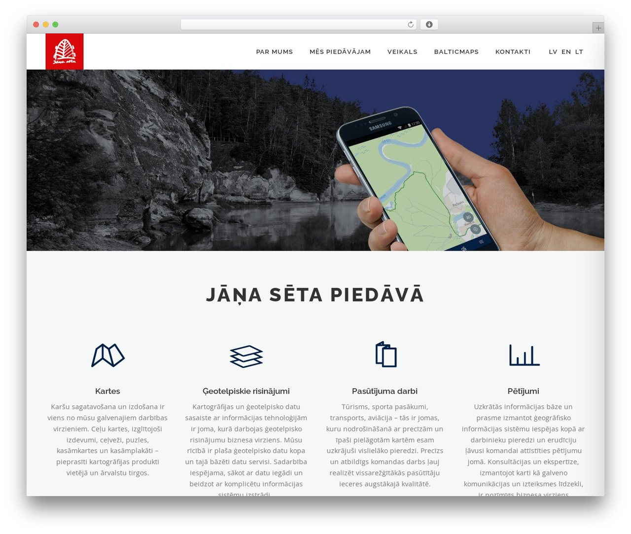 WordPress theme OnePress - kartes.lv WordPress theme OnePress - kartes.lv