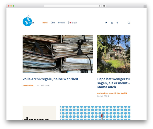 WP theme GutenType - hens.ch