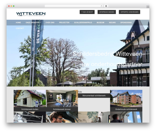 Fields top WordPress theme - schildersbedrijfnunspeet.nl