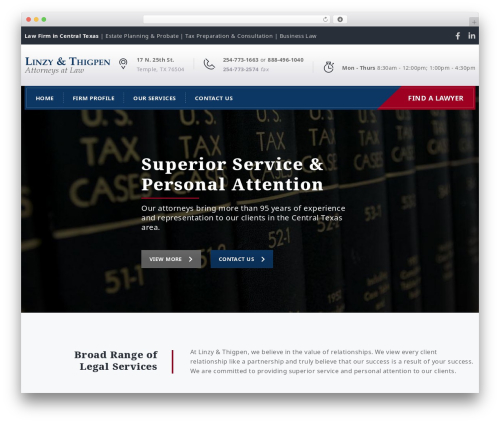 MeFinance theme WordPress - linzythigpen.com
