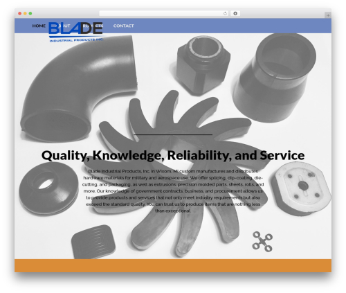 Pharmacy WordPress theme - bladeindustrial.com