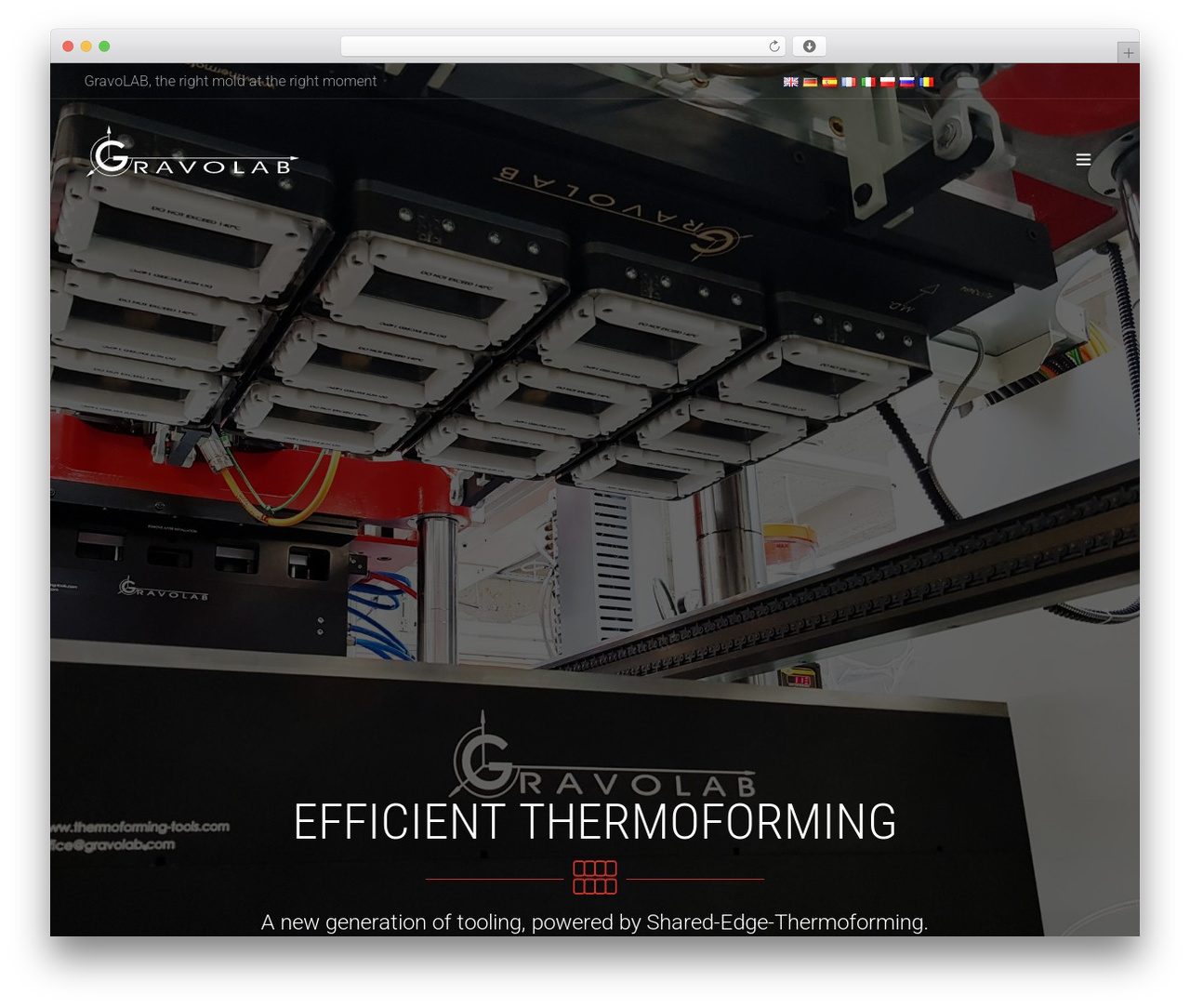 Rare top WordPress theme - thermoforming-tools.com