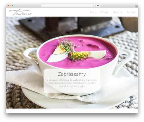 Theme theme WordPress - szczecin-catering.pl