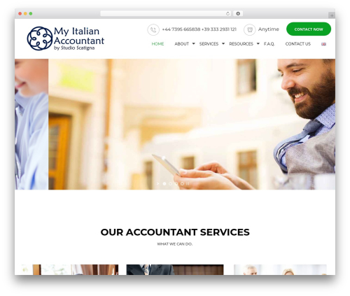 Theme WordPress Advisor - myitalianaccountant.com