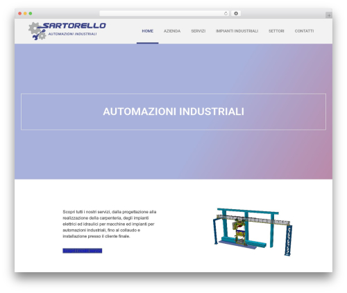 Websolution - Elemetor PRO Base Theme top WordPress theme - www.sartorelloautomazioniindustriali.com