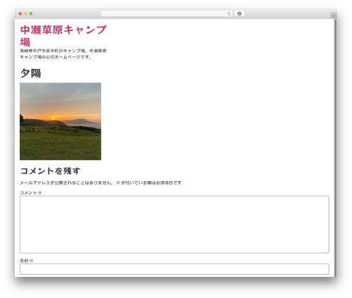 WordPress theme Hello Elementor - nakazekamp.com