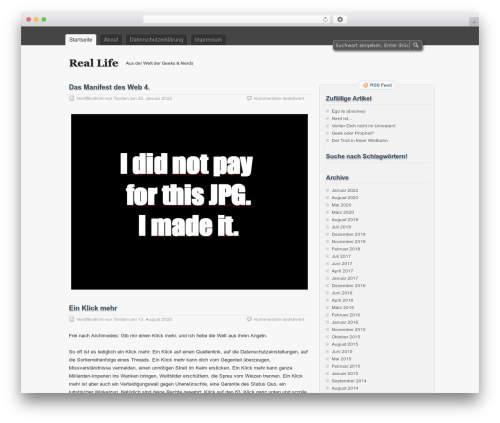 zBench WordPress theme - nerds.computernotizen.de