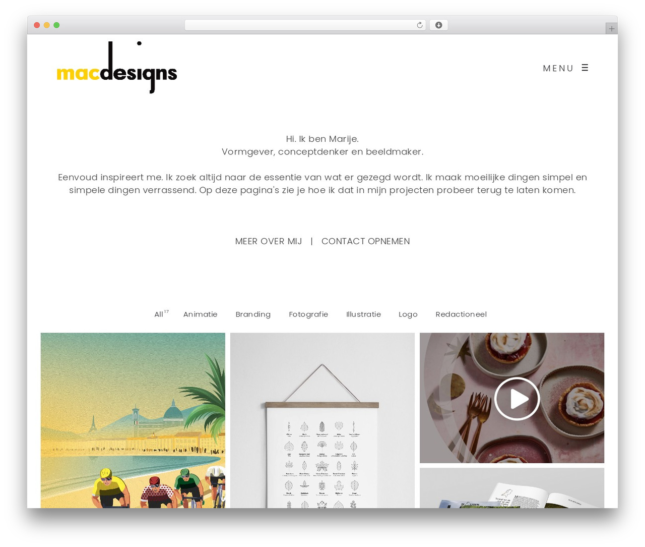 Air Theme WordPress theme - macdesigns.nl