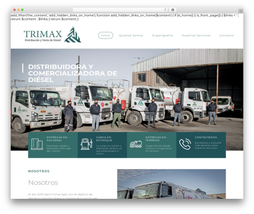 Astisec WordPress theme - trimax.cl