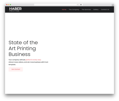 Front gutenberg blocks WordPress plugin - haberprinting.com