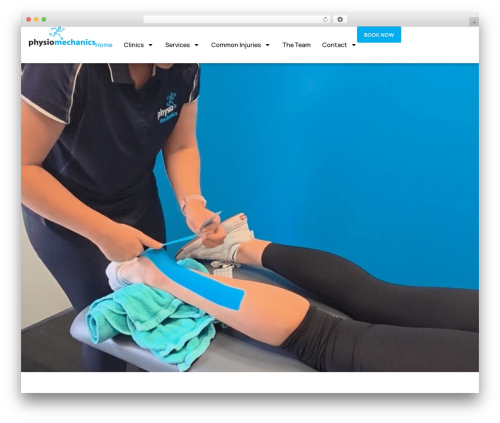 FWeb WordPress theme design - physiomechanics.co.nz