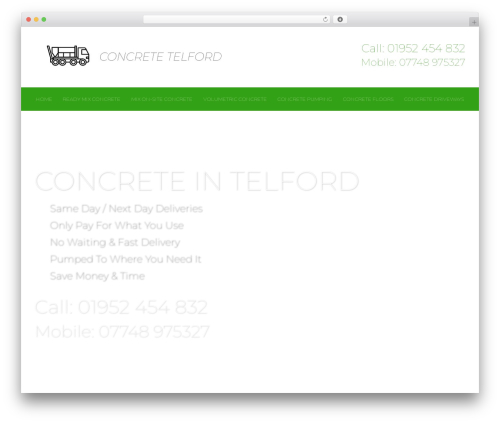 Concrete Calculator (concrete-calculator) free WordPress plugin - concrete-telford.co.uk