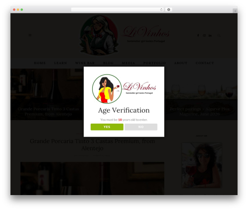 Humble WordPress theme - livinhos.com