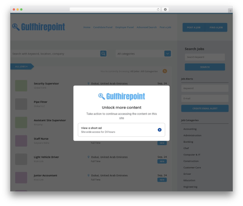 Wpjobboard WordPress plugin - gulfhirepoint.com