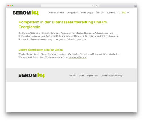 MW WordPress theme - berom.ch