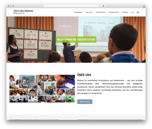 OceanWP WordPress theme - tdh-bildung.ch