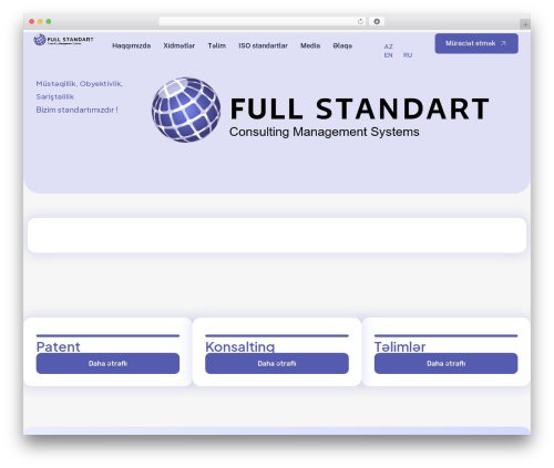 Profecient essential WordPress plugin - fullstandart.az