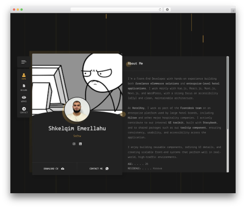 Ryancv plugin WordPress plugin - shkelqimemerllahu.com
