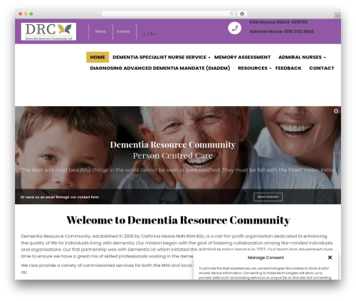 Senior plugin WordPress plugin - drc.care