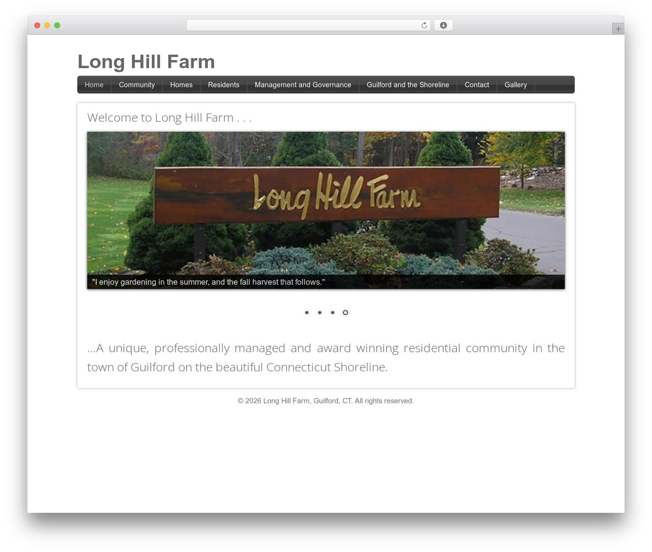 StartupWP WordPress theme - longhillfarm.org