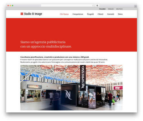 Studio B top WordPress theme - studio-b.ch