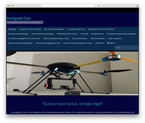 Easy remove footer credit WordPress plugin - investigazioniticino.ch
