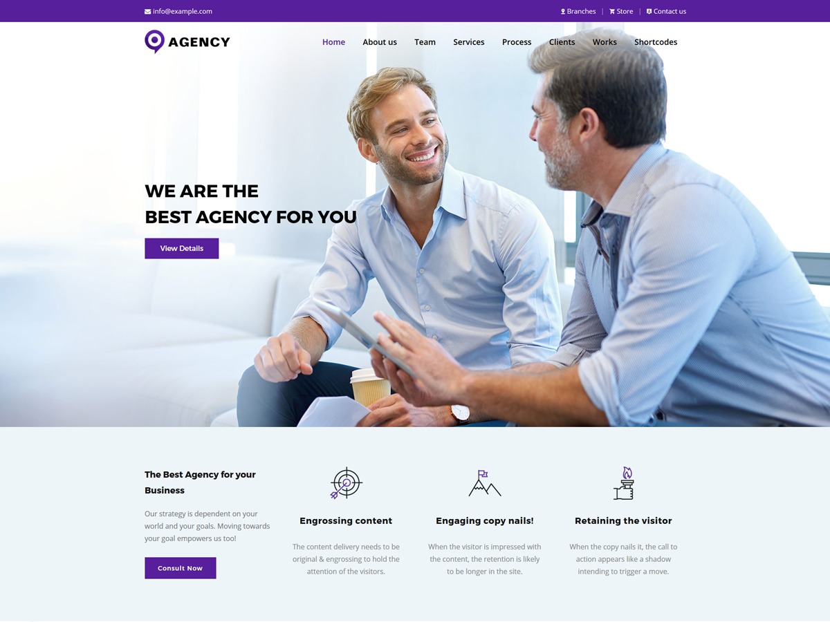 Theme WordPress Agencies