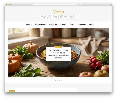 Theme WordPress Appetizing - vecip.com