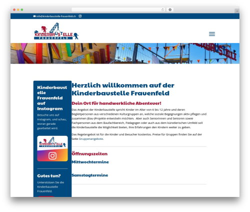 Divi datetimepicker awb WordPress plugin - kinderbaustelle-frauenfeld.ch