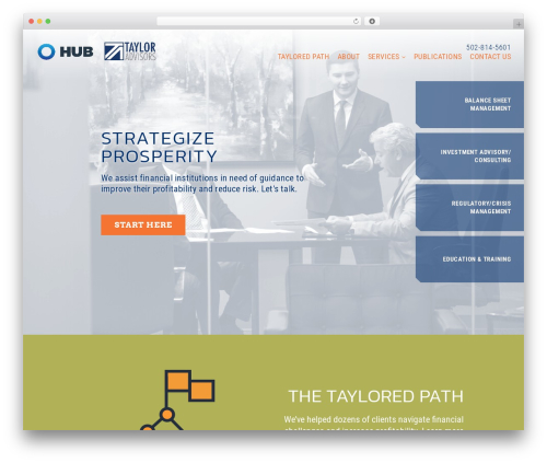 Theme WordPress Makespace Theme - tayloradvisor.com
