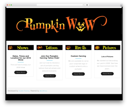 Theme WordPress Shuttle - pumpkinwow.com Theme WordPress Shuttle - pumpkinwow.com
