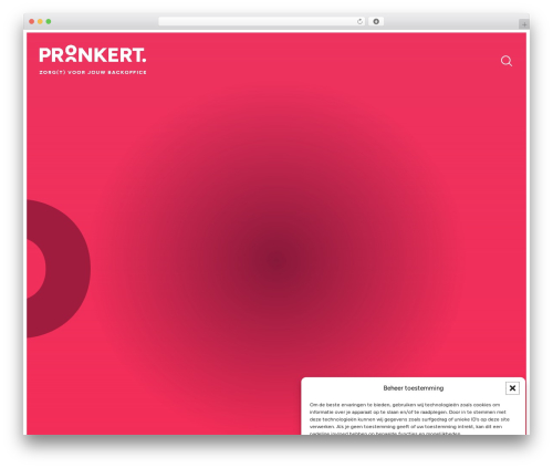 Theme WordPress Webcommitment Theme - pronkert.nl