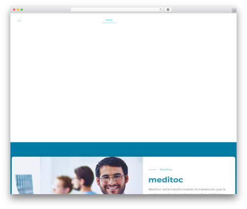 WordPress theme Lambda - meditoc.com