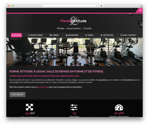 WordPress theme WebCom - forme-attitude.net