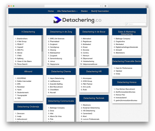 WordPress theme maddos - detachering.co