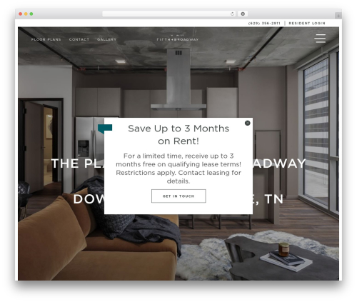 WordPress theme Master Template - livetheplacenashville.com