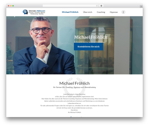 WordPress theme RyanCole - michael-froehlich.com