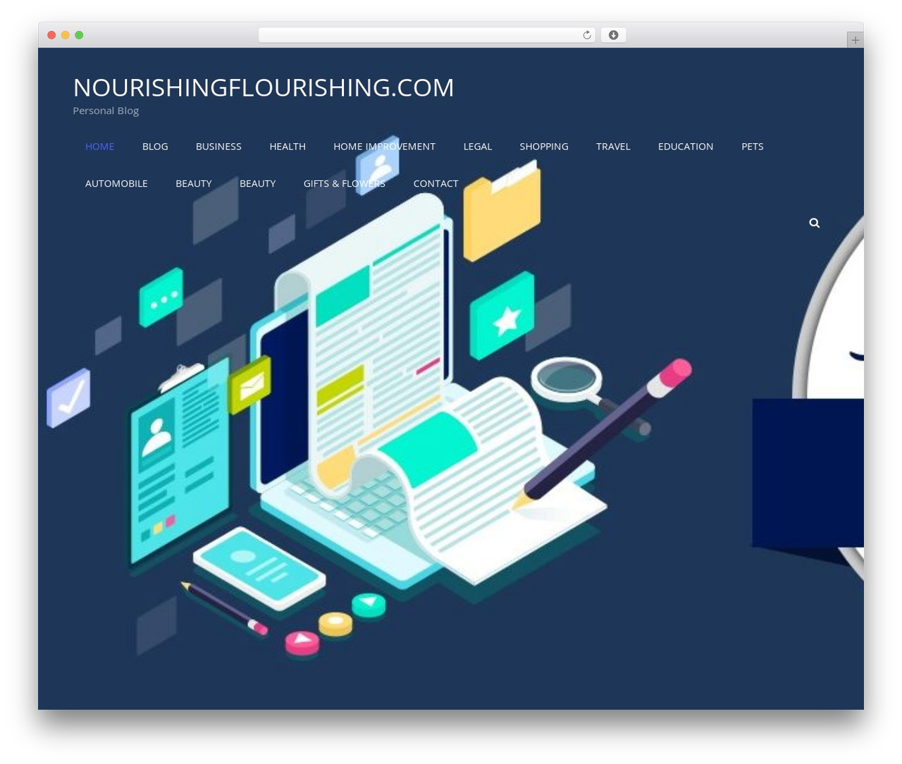 Blakely theme WordPress - nourishingflourishing.com Blakely theme WordPress - nourishingflourishing.com