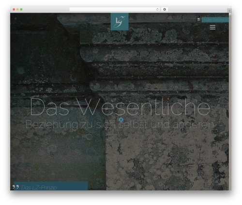 diehingucker WordPress website theme - lisa-zimmermann.de