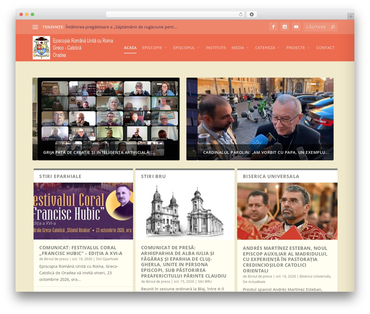Extra WordPress theme - egco.ro