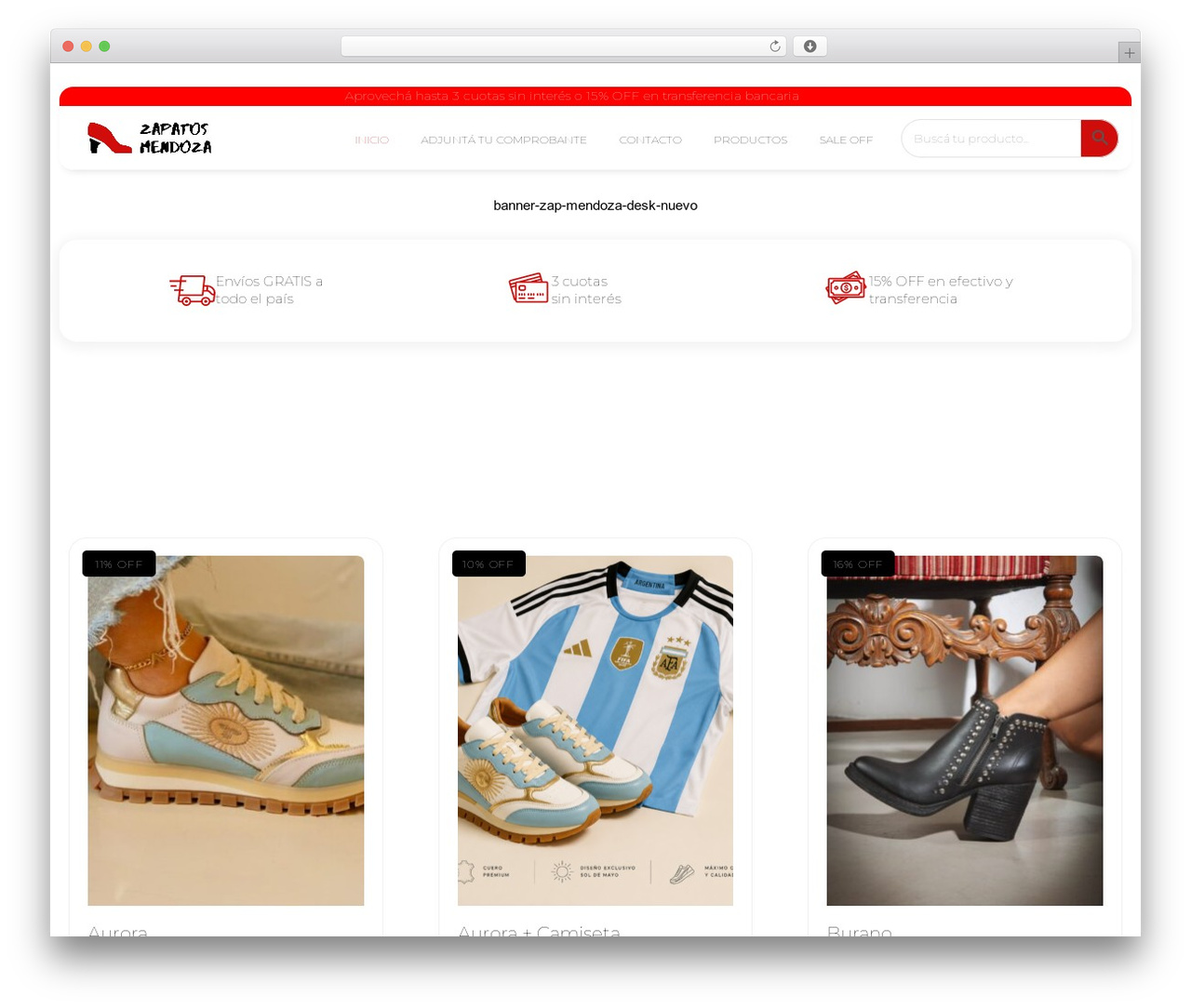 Hello Elementor WordPress theme - zapatosmendoza.com