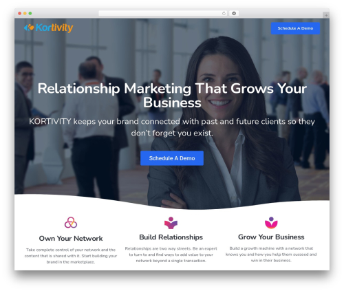 JumpStart WordPress theme - kortivity.com