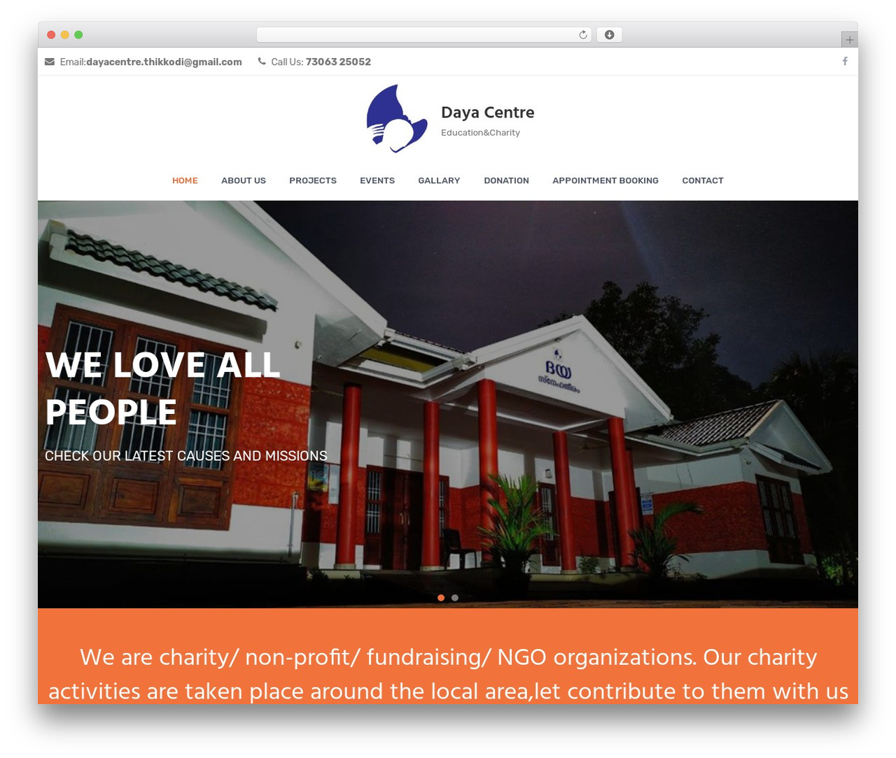 Theme WordPress The100 - dayacentre.com