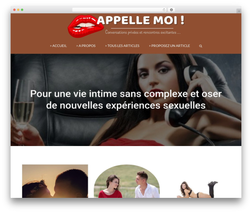Theme WordPress Blogmax - appelle-moi.fr